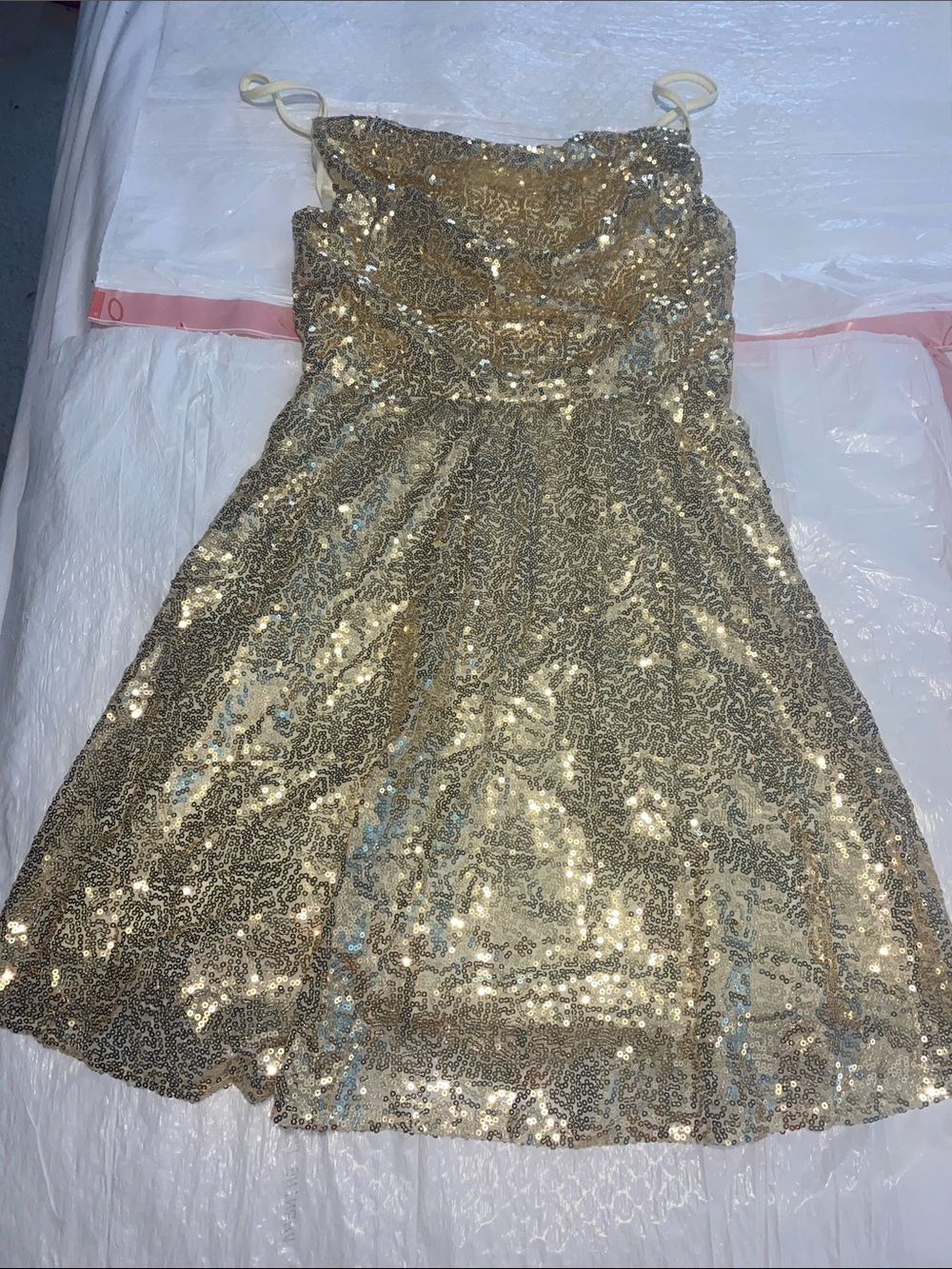 Sparkly Gold Dress